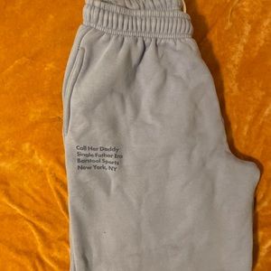 Call her daddy sweats